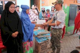 Turut Berduka, Beni Iskandar Santuni Keluarga Korban Petugas Kebersihan