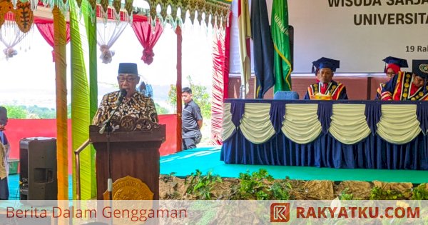 Hadiri Wisuda di Umpar, Wawali Parepare Harap Tangan Terampil Wisudawan Bersama Membangun Daerah