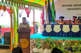 Hadiri Wisuda di Umpar, Wawali Parepare Harap Tangan Terampil Wisudawan Bersama Membangun Daerah