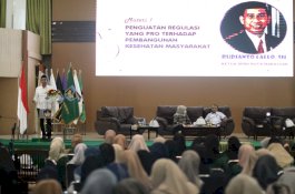 Ketua DPRD Rudianto Lallo Motivasi Ratusan Mahasiswa UMI Makassar