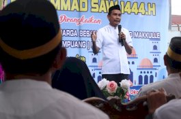 Rudianto Lallo dan Raja Gowa Andi Kumala Idjo Hadiri Maulid Nabi Muhammad 1444 H