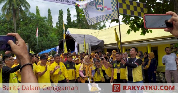 Jalan Santai DPD II Golkar Barru Diikuti Ribuan Masyarakat