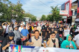 Hari Terakhir Menjabat Gubernur DKI, Relawan Anies Baswedan Se-Indonesia Gelar Kegiatan, Begini Yang dilakukan di Makassar.