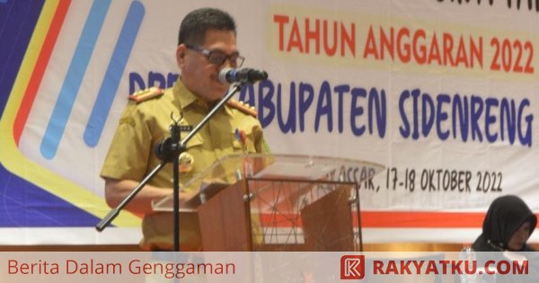 Penjabat Sekda Sidrap Buka Lokakarya Penyusunan Propemperda 2023