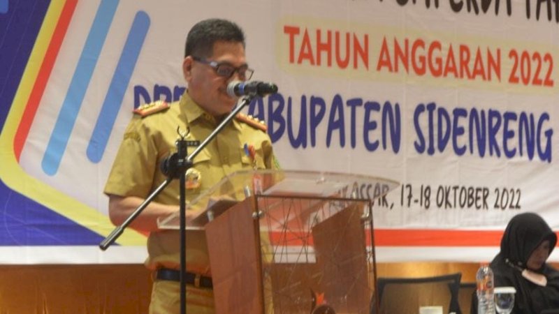 Penjabat Sekda Sidrap Buka Lokakarya Penyusunan Propemperda 2023