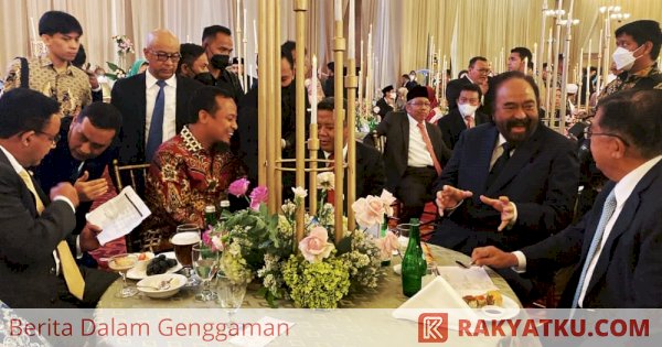 Andi Sudirman Bertemu Mantan Presiden dan Wapres di Acara Pernikahan Anak Salim Segaf