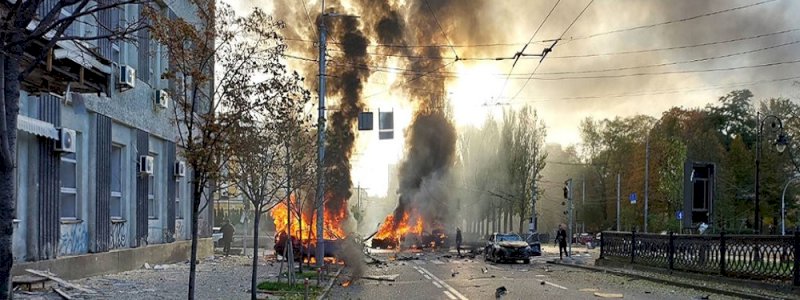 Ledakan Guncang Ibu Kota Ukraina, Diduga Drone Kamikaze Rusia