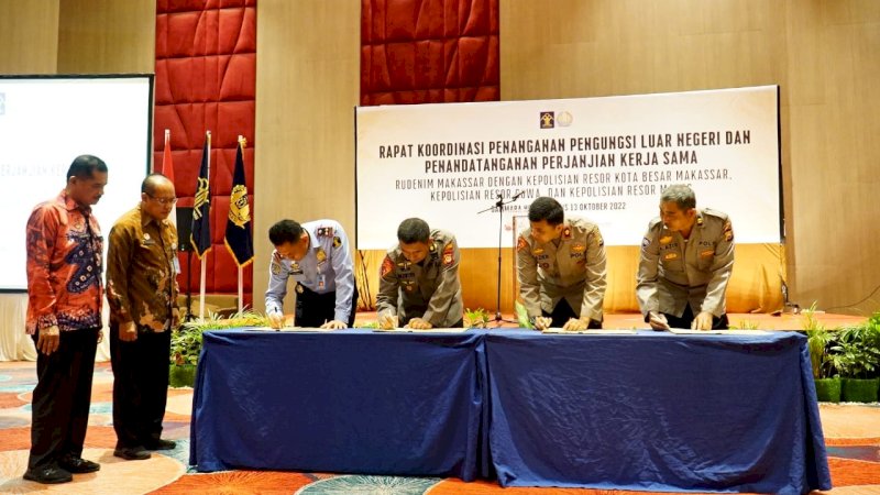 Perkuat Penanganan Pengungsi Luar Negeri, Rudenim Jalin Kerjasama Dengan Kepolisian