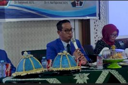 Giliran Prodi PBSI FKIP Unismuh Terima Tim Asesmen Lapangan Luring LAMDIK