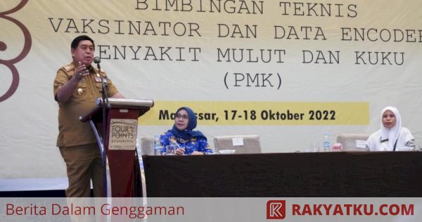 Sulsel Ditarget Kementan Suntikkan 500 Ribu Dosis Vaksin PMK untuk Hewan Ternak