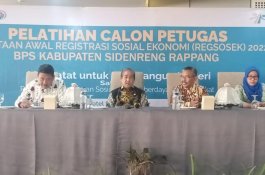 Bupati Sidrap Harap Petugas Pendataan Regsosek Emban Tugas dengan Baik