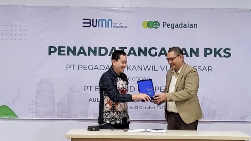 Sediakan Rumah untuk Karyawan Internal, Pegadaian Kanwil Makassar Gandeng PT. EMS Land Propertindo