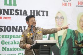 Mentan SYL Ajak Wanita Tani Indonesia Jadi Pioner Pertanian