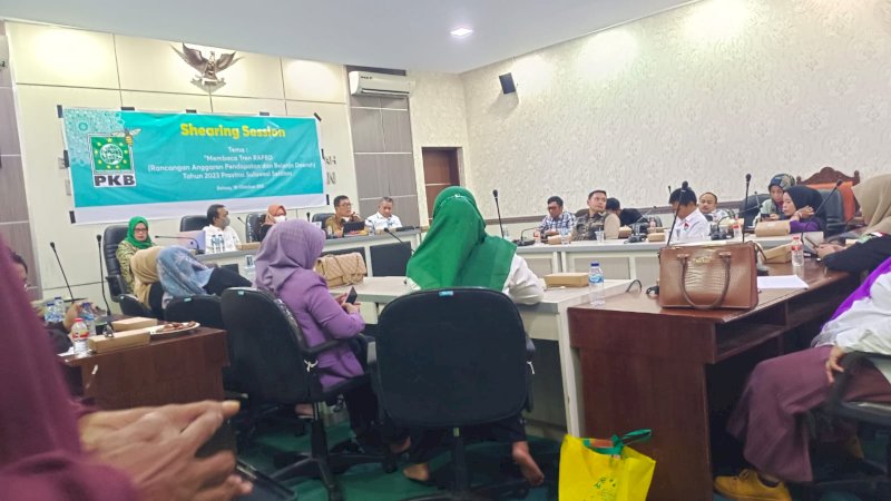 Fraksi PKB DPRD Sulsel Gelar Sharing Session Dihadiri Akademisi