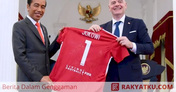 Presiden Jokowi Diundang Khusus Presiden FIFA ke Piala Dunia Qatar 2022