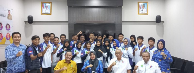 Kadis PU Makassar Lepas Kontingen Cabor Panahan yang Berlaga di Porprov Sulsel