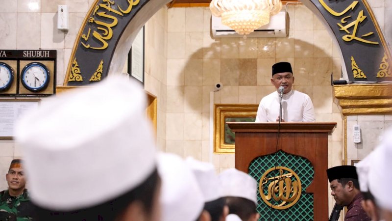 Ilham Azikin Ajak Keluarga Besar Masjid Taqwa Tompong Perkuat Ukhuwah Islamiyah