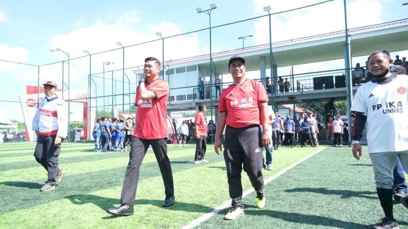 Gowa Jadi Tuan Rumah Turnamen Minisoccer IKA Unhas