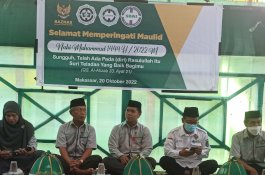 Tanamkan Rasa Cinta kepada Rasulullah, SDAI, SAMPAI dan SMK Baznas Sulsel Gelar Maulid Nabi SAW