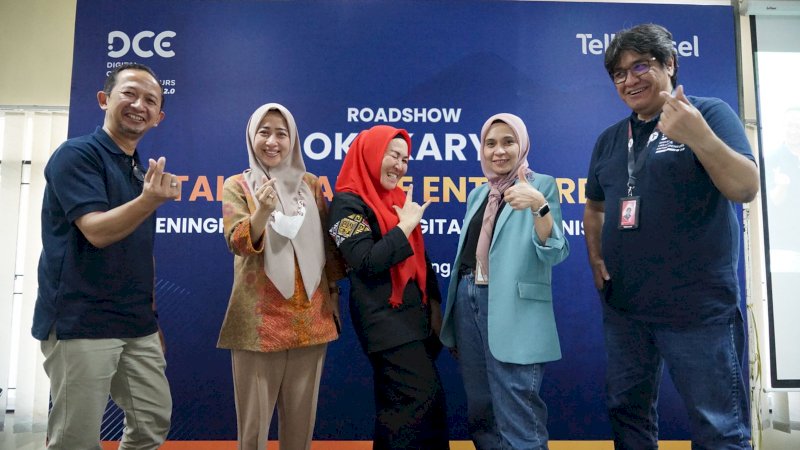 Telkomsel Gelar Roadshow DCE 2.0 di Makassar, UMKM Harus Go Digitalisasi.