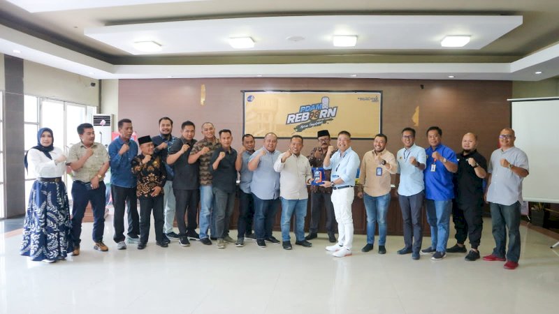 Pansus DPRD Sumenep berkunjung ke kantor PDAM Kota Makassar.Jumat,(21/10/22).