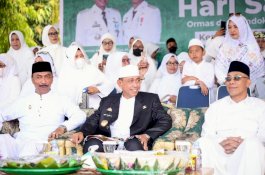 Bernuansa Putih, Ribuan Santri di Wajo Ikuti Upacara Hari Santri Nasional