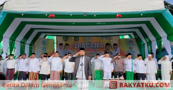 Upacara Tandai Puncak Peringatan Hari Santri Kabupaten Sidrap