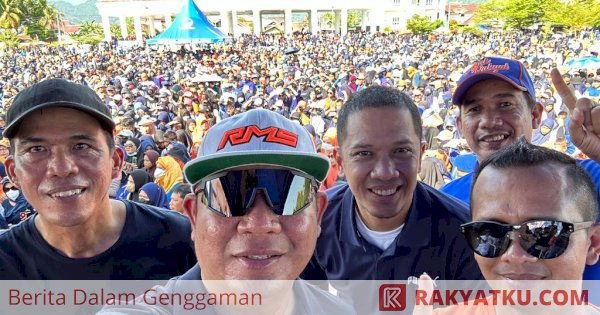 Jalan Sehat NasDem di Palopo Dibanjiri Warga, Dilepas Langsung Rusdi Masse