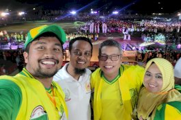 Taufan Pawe Hadiri Pembukaan Porprov di Sinjai, Menyapa dan Motivasi Atlet Parepare