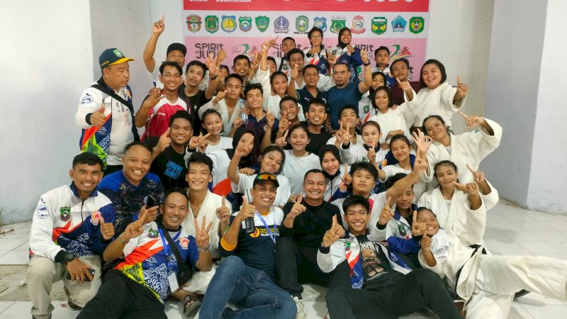 Borong 29 Medali, Pangkep Juara Umum Cabor Judo Porprov Sulsel XVII 2022