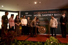 Menjadi Hotel ke-33, Hotel Santika Batam Resmi Beroperasi. 
