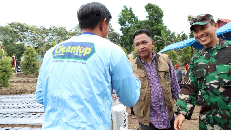 40 Hektare Lahan Perkebunan Bawang di Bantaeng Dapat Bantuan Bibit dan Pupuk