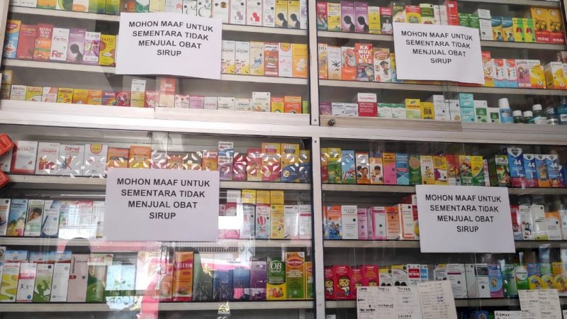 Dinkes Bantaeng Hentikan Sementara Peredaran Obat Sirop untuk Anak