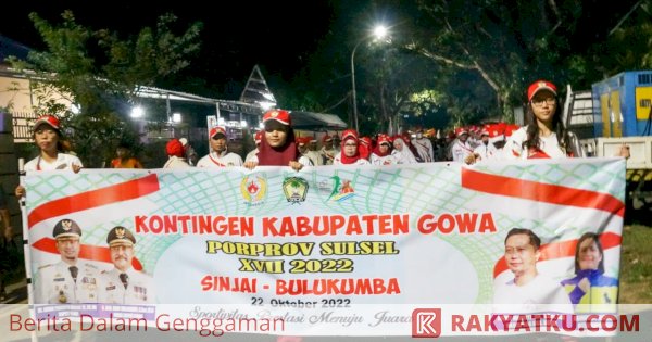 325 Atlet Gowa Siap Bertanding di Porprov Sulsel