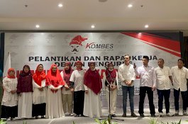 Pelantikan dan Raker Dewan Pengurus Kombes Periode 2022- 2027, Ketua: Banyak Tugasku.