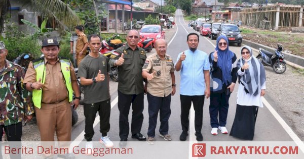 Gubernur Andi Sudirman Resmikan Ruas Jalan Boro di Jeneponto