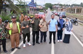 Gubernur Andi Sudirman Resmikan Ruas Jalan Boro di Jeneponto