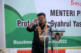 Mentan SYL Dorong Papua Barat Jadi Penghasil Sagu Berkualitas