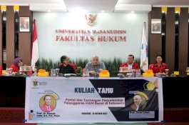 Diskusi Publik, Fakultas Hukum Unhas Hadirkan Professor David Cohen