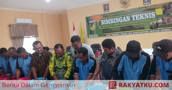 Kenalkan Pertanian Ramah Lingkungan, Penyuluh Sulteng Dilatih Cara Pembuatan Biosaka