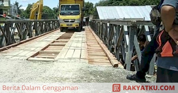 Jembatan Rampoang Palopo Sudah Bisa Diakses