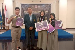 SMA Islam Athirah Bukit Baruga Juara Satu Nasional Lomba KTI