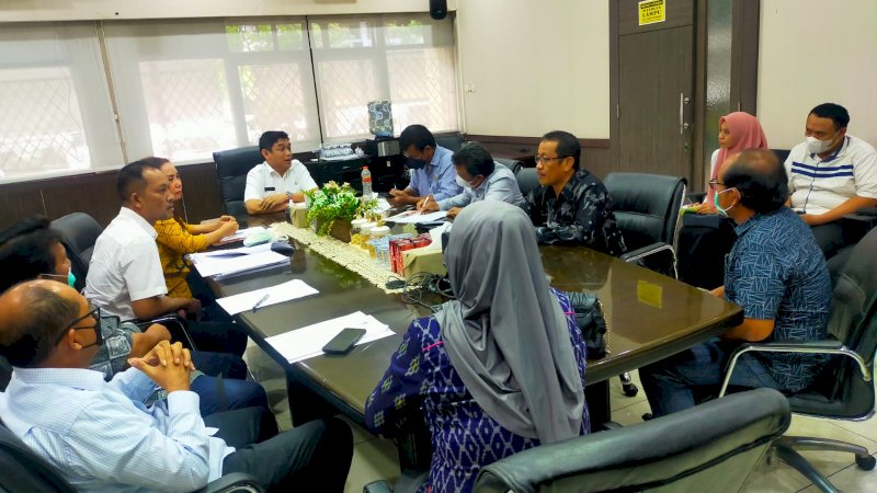 Anggota Dewan Kabupaten Poso Study Banding di DPU Kota Makassar. (25/10/22).