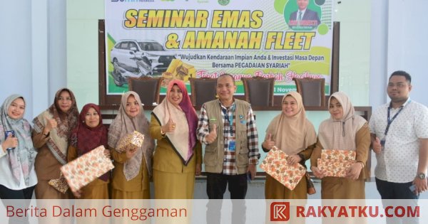 Bekerjasama dengan Pengadaian Syariah, Pemkab Sidrap Gelar Seminar Emas dan Amanah Fleet