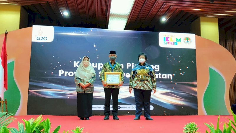 Gowa Raih Enam Penghargaan Proklim dari Kementerian LHK