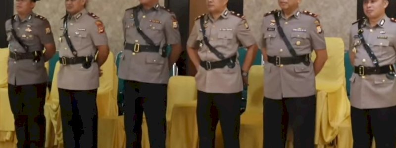 Tiga Kapolsek di Polrestabes Makassar Berganti, Ini Daftarnya