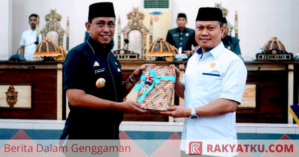 Serahkan Rancangan APBD 2023 ke DPRD, Bupati Harapkan Hubungan Eksekutif - Legislalif Tetap Terjalin Baik