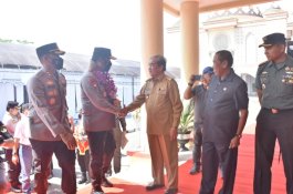Sambut Kapolda Sulsel, Bupati Sidrap: Semoga Membawa Berkah