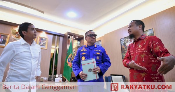 Gubernur Andi Sudirman Bahas Penertiban Aset Bersama Wamen ATR