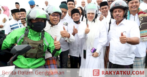 Wali Kota Makassar Gunakan Ojol Hadiri Salat Subuh Berjamaah